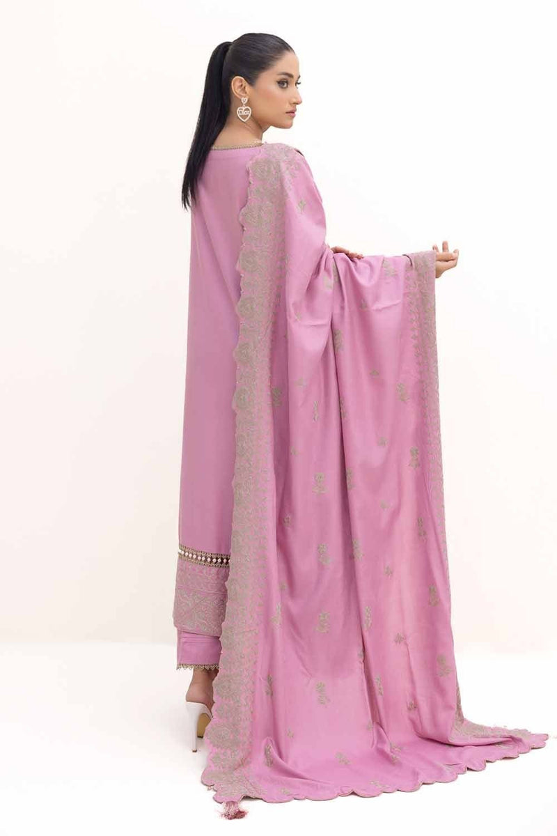Gul Ahmed | Winter Collection 24 | Acrylic Dupatta AP-42008 by Gul Ahmed - Designer Dress - Type: Ladies Clothes - Available at Libayah - 100% Original
