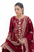 Gul Ahmed | Winter Collection 24 | Acrylic Dupatta AP-42009 by Gul Ahmed - Designer Dress - Type: Ladies Clothes - Available at Libayah - 100% Original