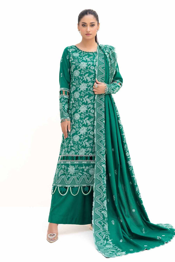 Gul Ahmed | Winter Collection 24 | Acrylic Dupatta AP-42010 by Gul Ahmed - Designer Dress - Type: Ladies Clothes - Available at Libayah - 100% Original