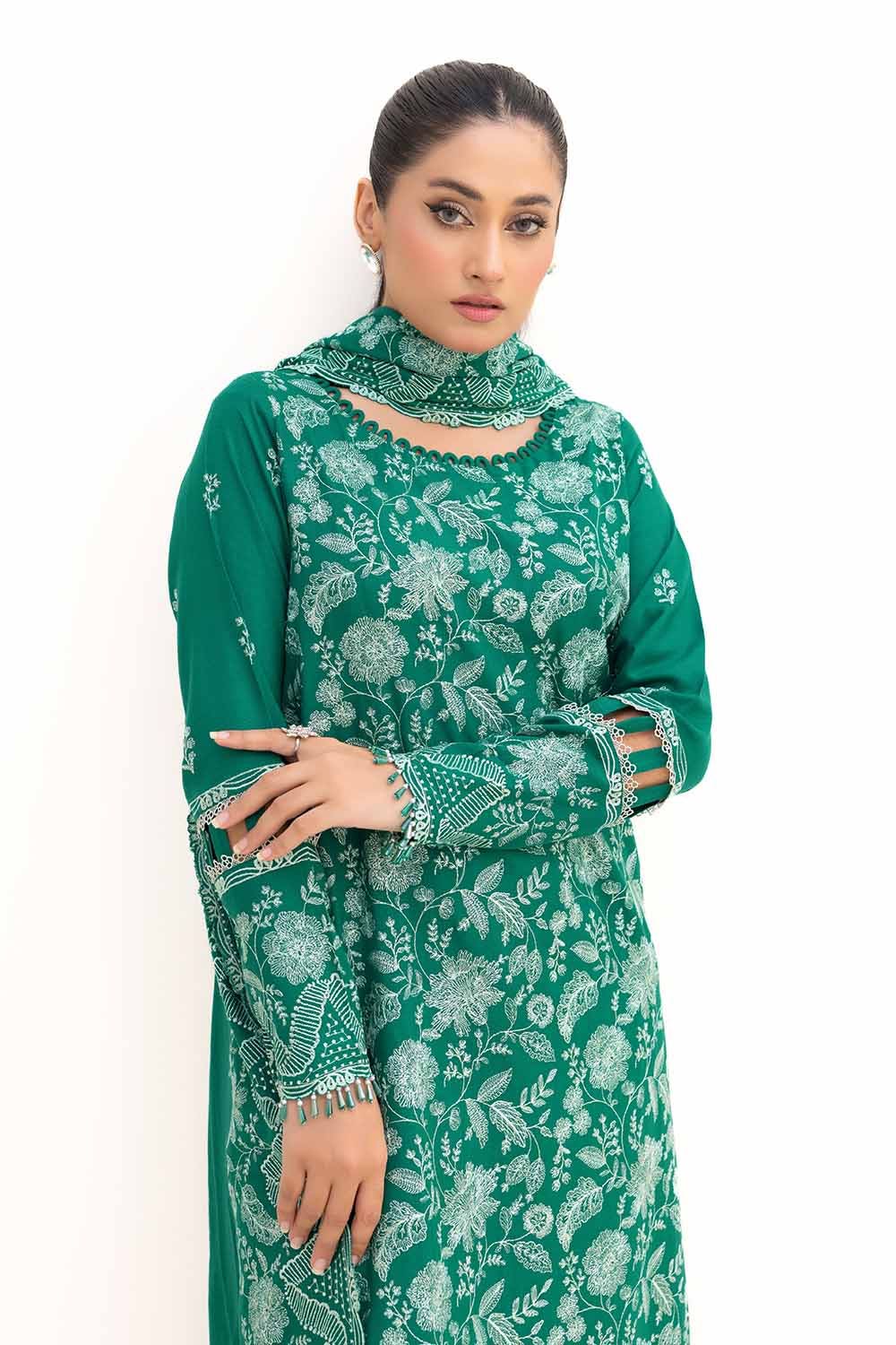 Gul Ahmed | Winter Collection 24 | Acrylic Dupatta AP-42010 by Gul Ahmed - Designer Dress - Type: Ladies Clothes - Available at Libayah - 100% Original