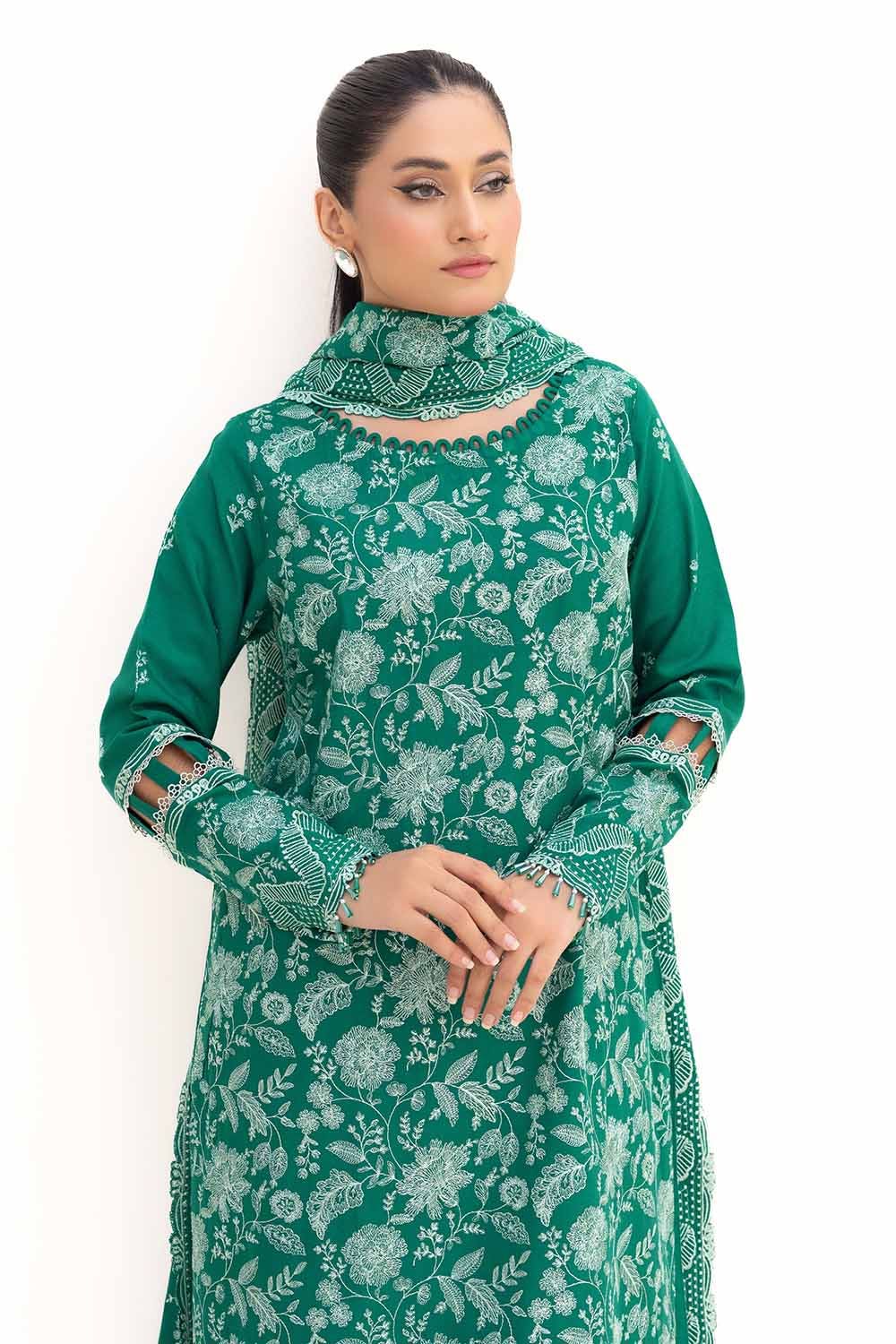 Gul Ahmed | Winter Collection 24 | Acrylic Dupatta AP-42010 by Gul Ahmed - Designer Dress - Type: Ladies Clothes - Available at Libayah - 100% Original