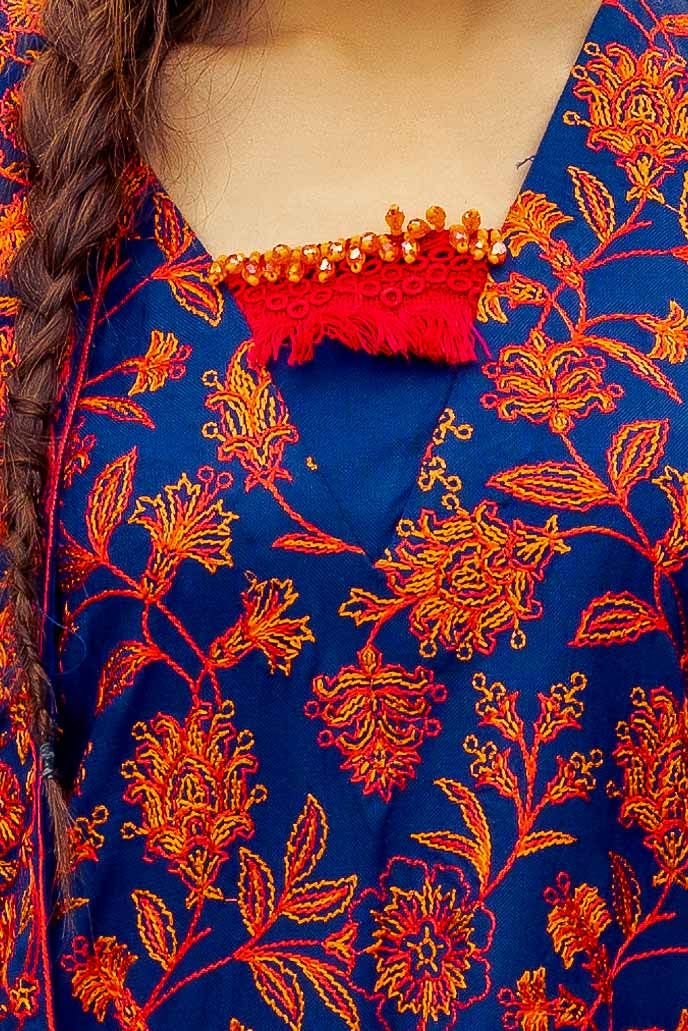 Gul Ahmed | Winter Collection 24 | Acrylic Suit with Embroidered Acrylic Dupatta AP-42012 by Gul Ahmed - Designer Dress - Type: Ladies Clothes - Available at Libayah - 100% Original