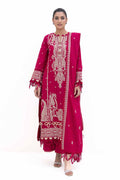 Gul Ahmed | Winter Collection 24 | Acrylic Dupatta AP-42014 by Gul Ahmed - Designer Dress - Type: Ladies Clothes - Available at Libayah - 100% Original