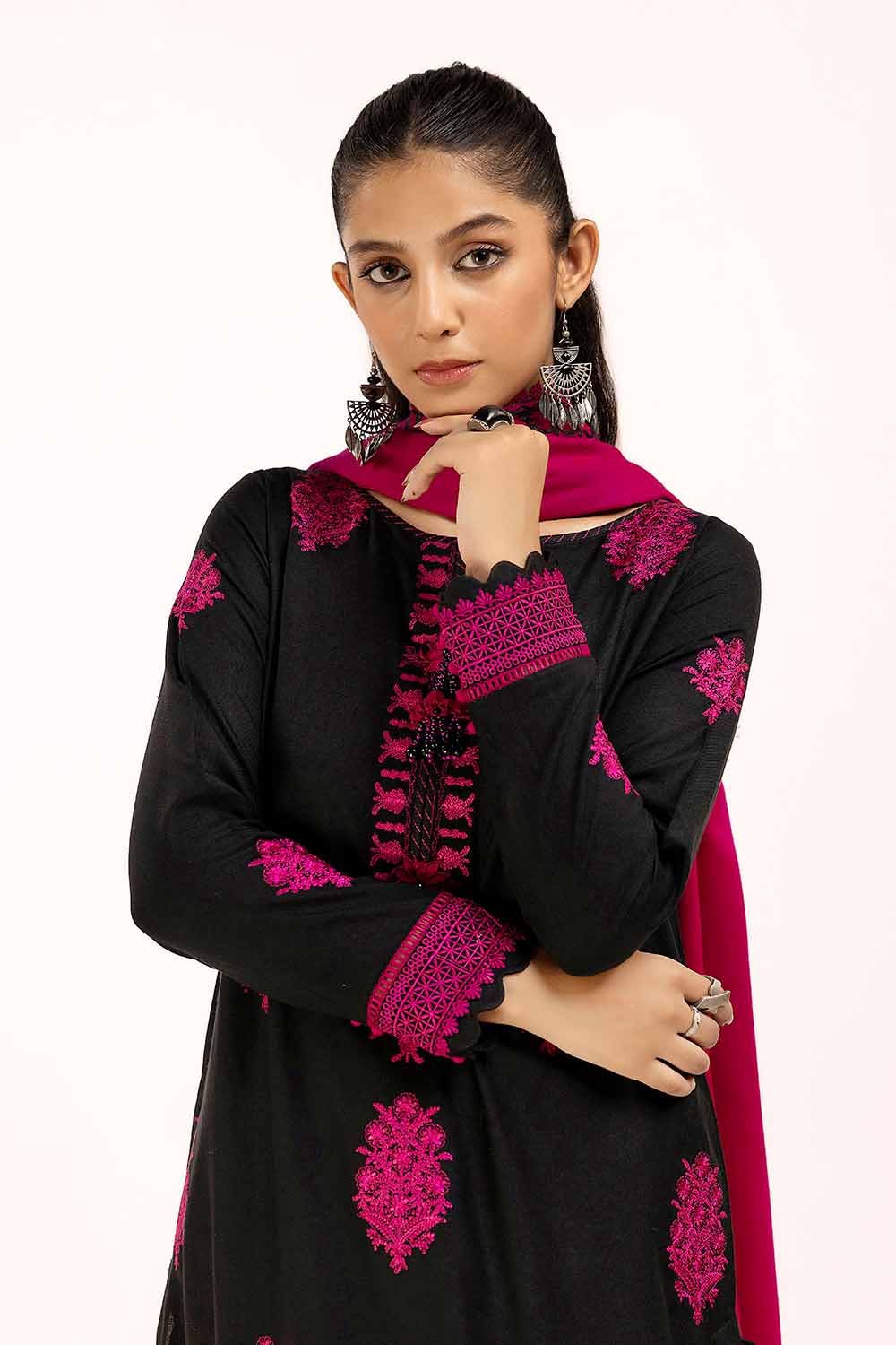 Gul Ahmed | Winter Collection 24 | Pashmina Dupatta AP-42016 by Gul Ahmed - Designer Dress - Type: Ladies Clothes - Available at Libayah - 100% Original