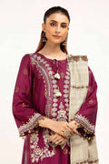 Gul Ahmed | Winter Collection 24 | Pashmina Dupatta AP-42019 by Gul Ahmed - Designer Dress - Type: Ladies Clothes - Available at Libayah - 100% Original