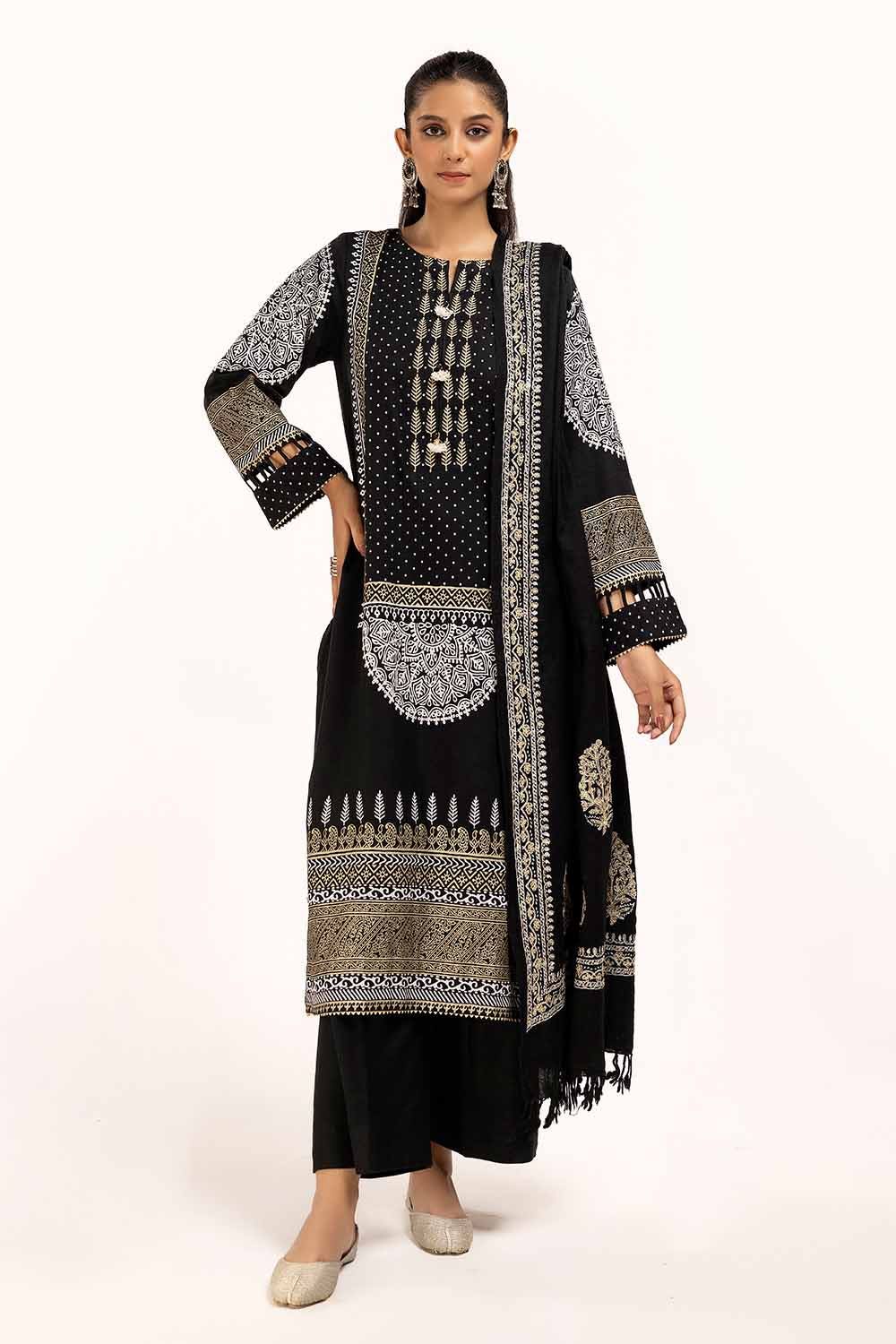 Gul Ahmed | Winter Collection 24 | Lacquer Pashmina Dupatta AP-42021 by Gul Ahmed - Designer Dress - Type: Ladies Clothes - Available at Libayah - 100% Original
