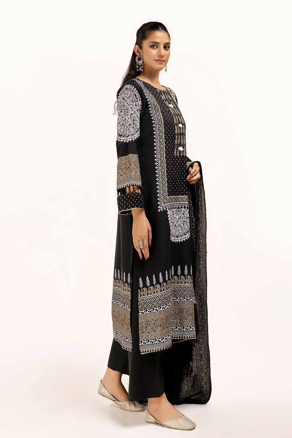 Gul Ahmed | Winter Collection 24 | Lacquer Pashmina Dupatta AP-42021 by Gul Ahmed - Designer Dress - Type: Ladies Clothes - Available at Libayah - 100% Original