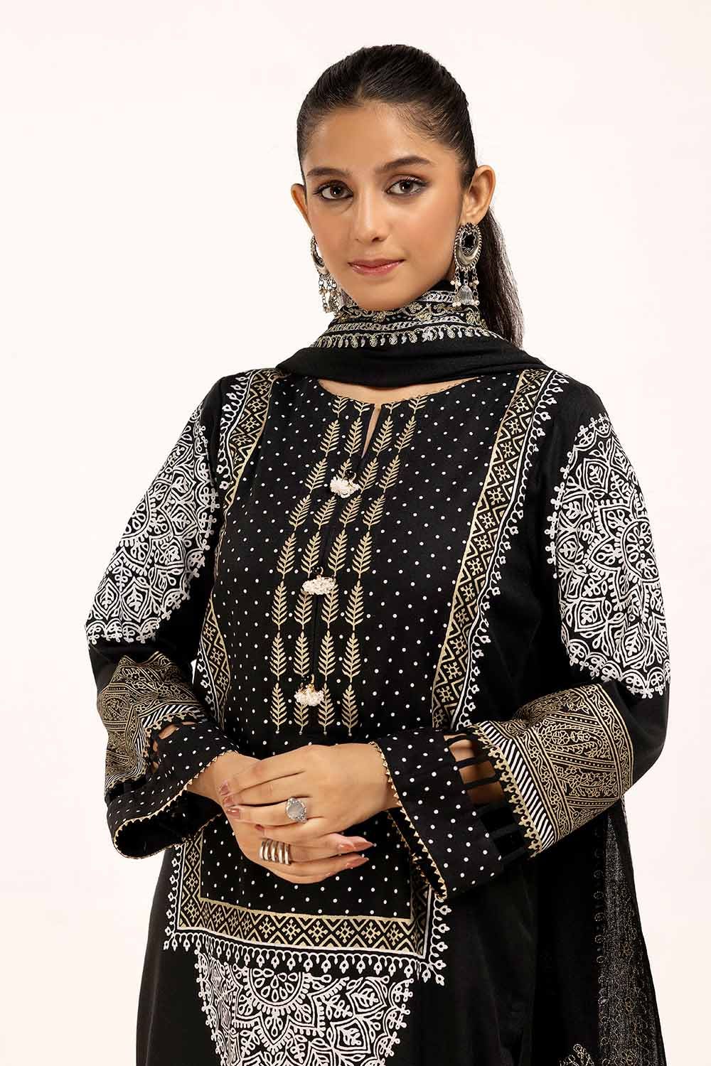 Gul Ahmed | Winter Collection 24 | Lacquer Pashmina Dupatta AP-42021 by Gul Ahmed - Designer Dress - Type: Ladies Clothes - Available at Libayah - 100% Original