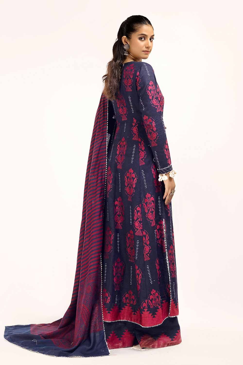 Gul Ahmed | Winter Collection 24 | Pashmina Dupatta AP-42023 by Gul Ahmed - Designer Dress - Type: Ladies Clothes - Available at Libayah - 100% Original