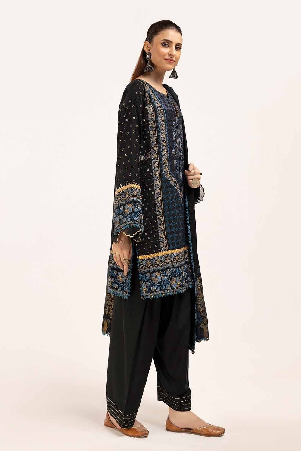 Gul Ahmed | Winter Collection 24 | Pashmina Dupatta AP-42024 by Gul Ahmed - Designer Dress - Type: Ladies Clothes - Available at Libayah - 100% Original