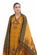 Gul Ahmed | Winter Collection 24 | Khaddar Suit with Printed Pashmina Dupatta AP-42037 by Gul Ahmed - Designer Dress - Type: Ladies Clothes - Available at Libayah - 100% Original
