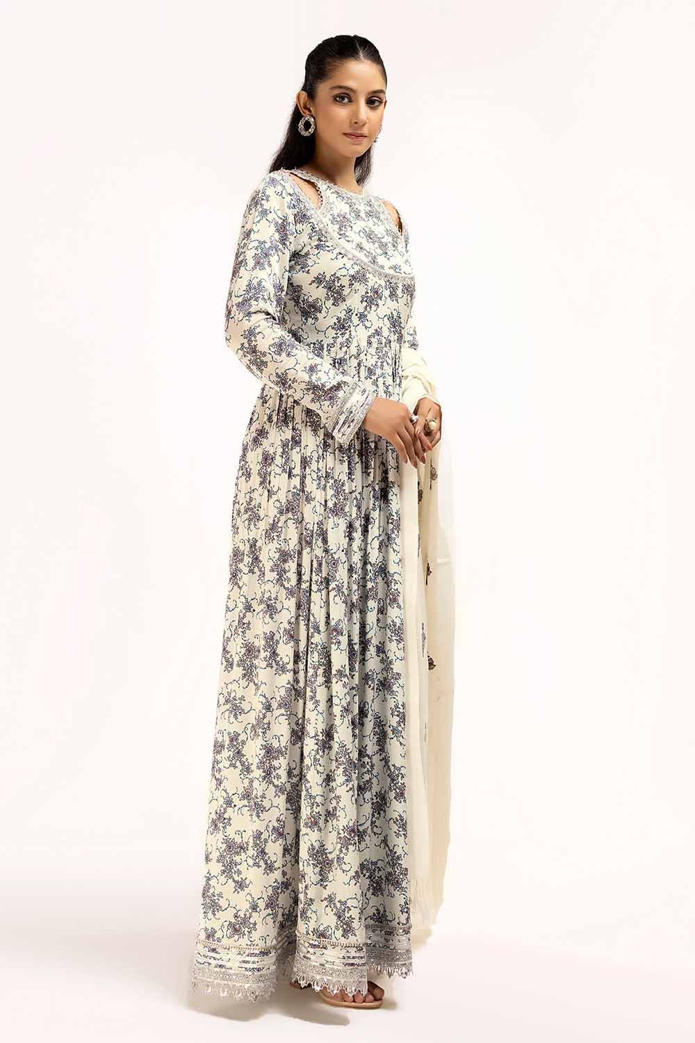 Gul Ahmed | Winter Collection 24 | Acrylic Dupatta AP-42039 by Gul Ahmed - Designer Dress - Type: Ladies Clothes - Available at Libayah - 100% Original
