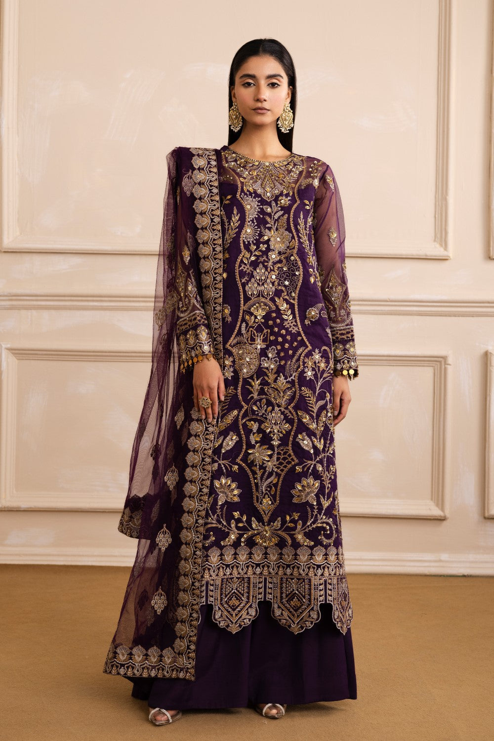 Maryum N Maria | Izara Formals | ARIANA - MW40031 by Maryum N Maria - Designer Dress - Type: Ladies Clothes - Available at Libayah - 100% Original