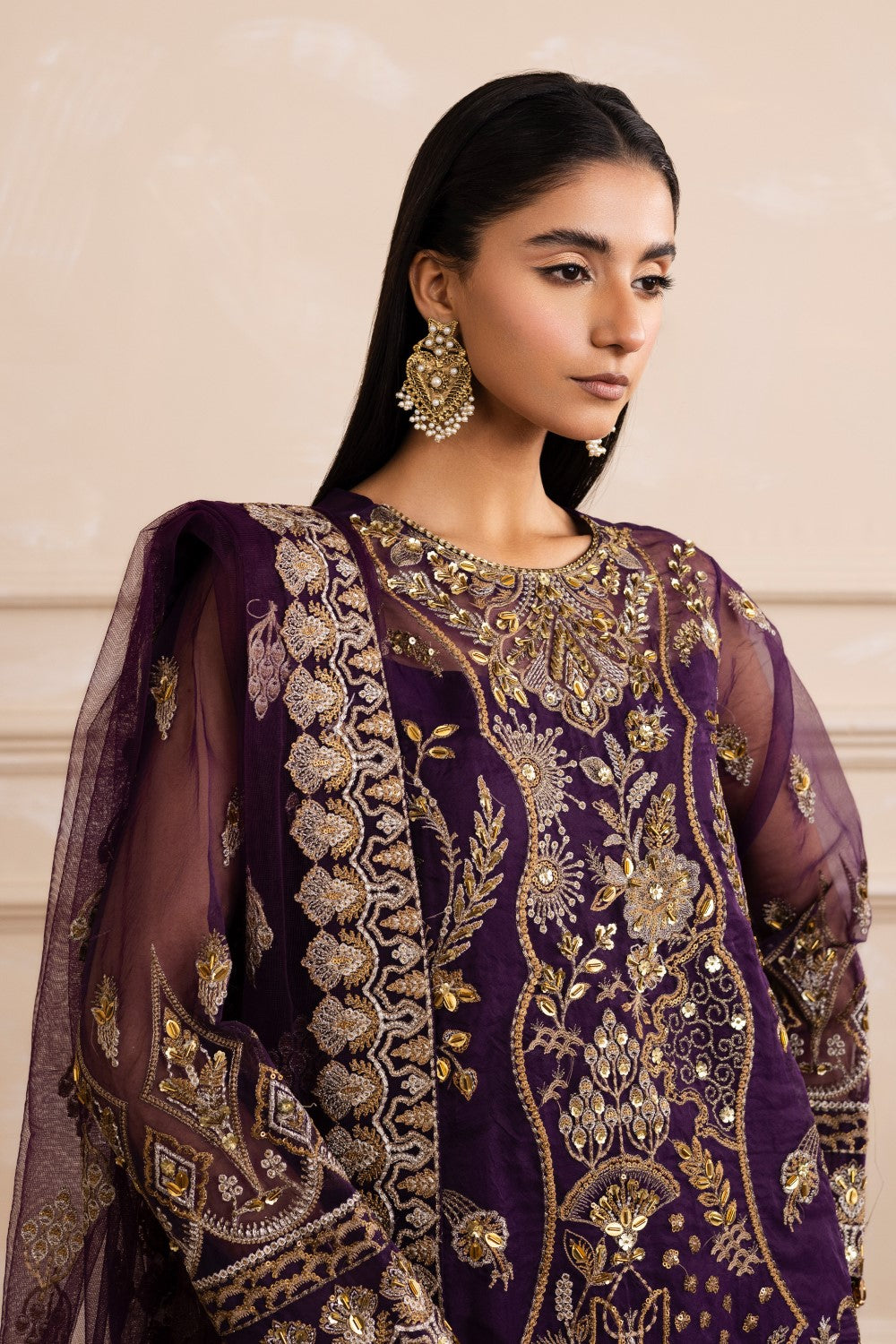 Maryum N Maria | Izara Formals | ARIANA - MW40031 by Maryum N Maria - Designer Dress - Type: Ladies Clothes - Available at Libayah - 100% Original