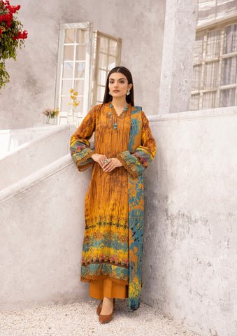 Art & Style | Monsoon Collection | D#02 by Art & Style - Designer Dress - Type: Ladies Clothes - Available at Libayah - 100% Original