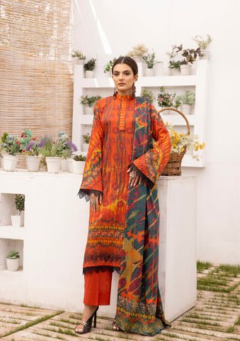 Art & Style |Monsoon Collection | D#15 by Art & Style - Designer Dress - Type: Ladies Clothes - Available at Libayah - 100% Original