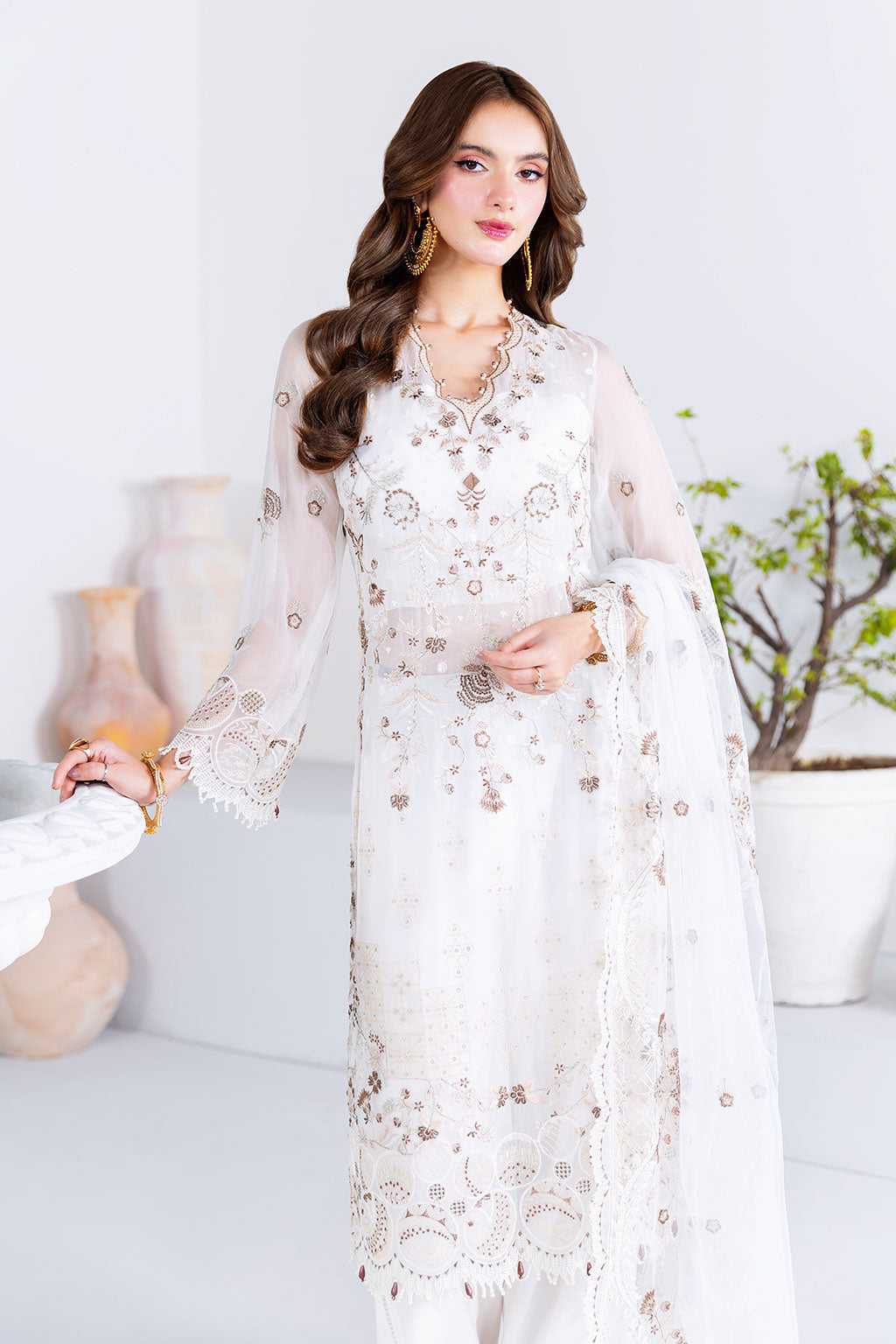 Ramsha | Arzoo Chiffon | U-205 by Ramsha - Designer Dress  - Type : Ladies Clothes - Available at Libayah - 100% Original 