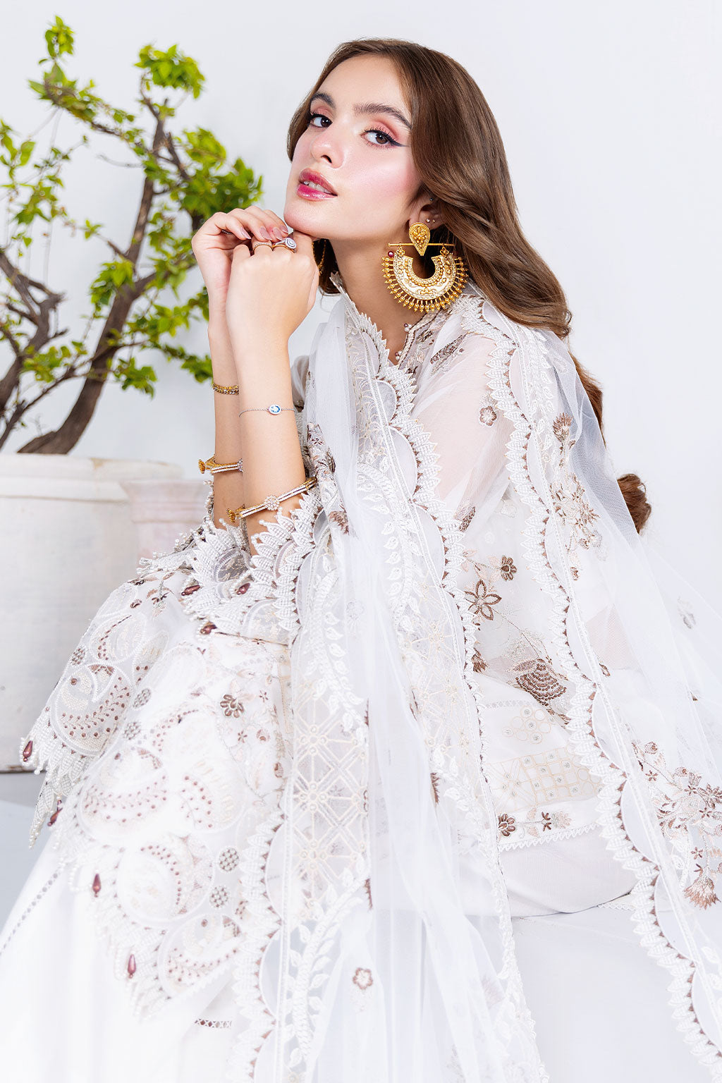 Ramsha | Arzoo Chiffon | U-205 by Ramsha - Designer Dress  - Type : Ladies Clothes - Available at Libayah - 100% Original 