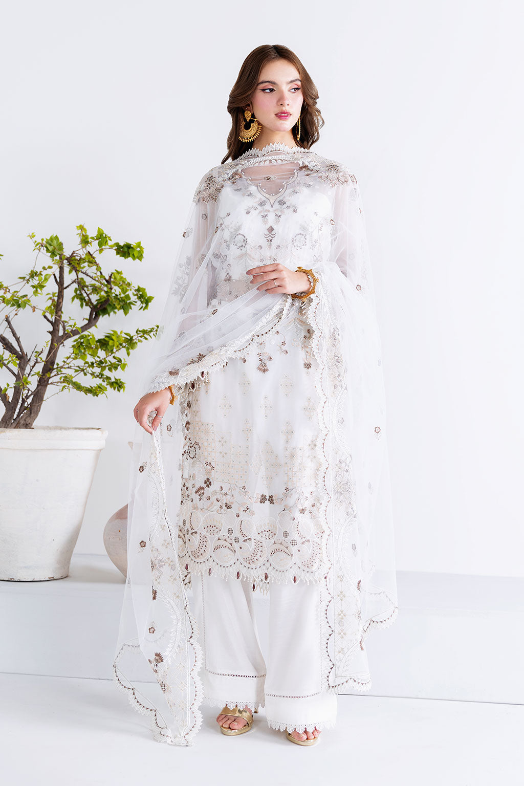 Ramsha | Arzoo Chiffon | U-205 by Ramsha - Designer Dress  - Type : Ladies Clothes - Available at Libayah - 100% Original 