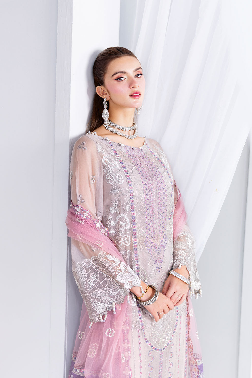 Ramsha | Arzoo Chiffon | U-209 by Ramsha - Designer Dress  - Type : Ladies Clothes - Available at Libayah - 100% Original 