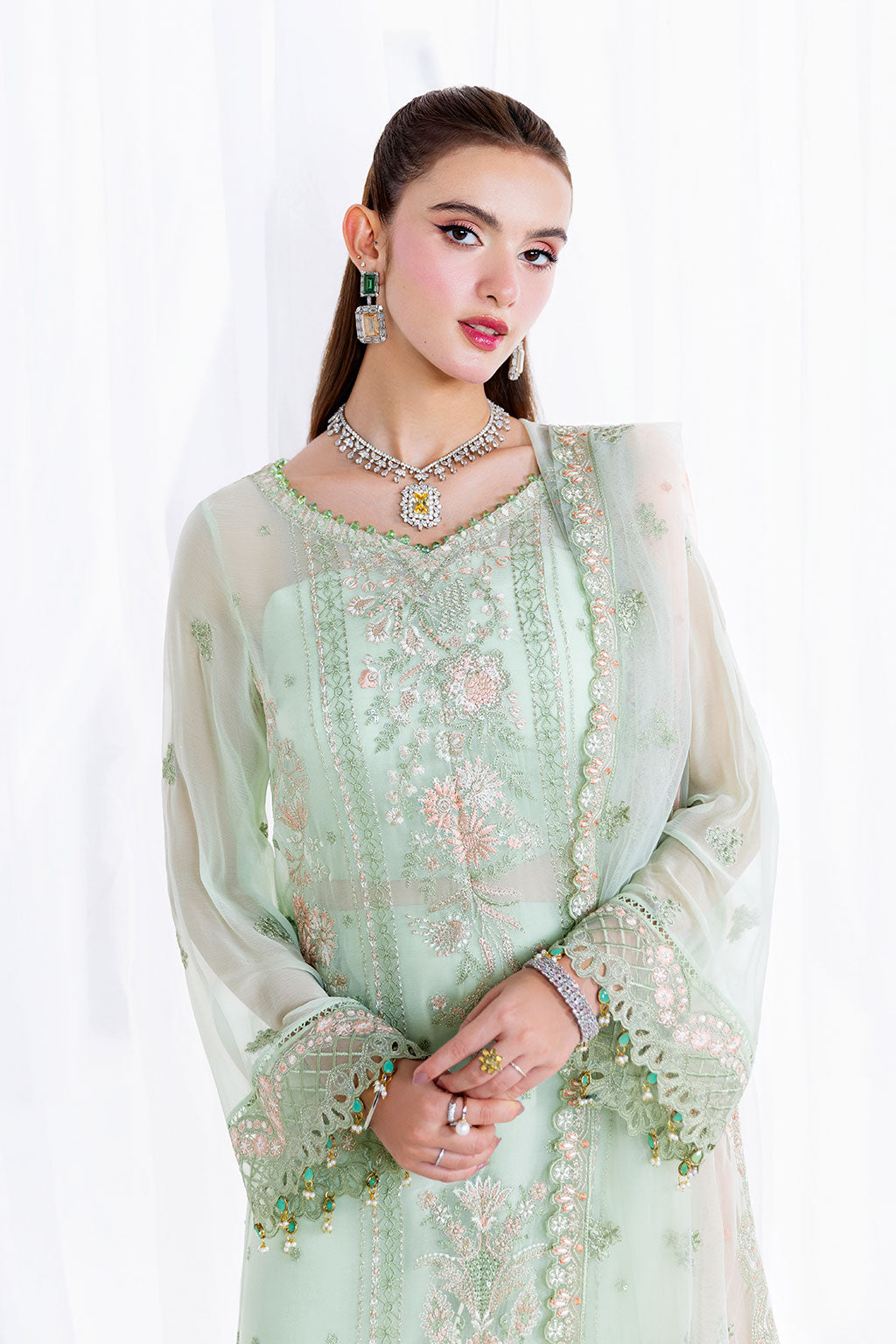 Ramsha | Arzoo Chiffon | U-207 by Ramsha - Designer Dress  - Type :  - Available at Libayah - 100% Original 
