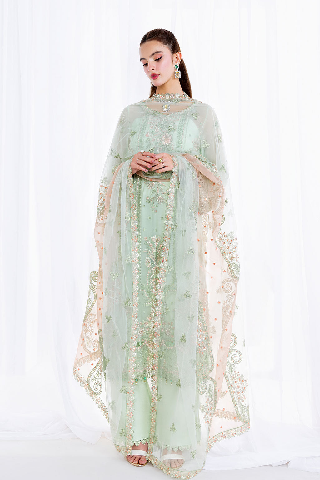 Ramsha | Arzoo Chiffon | U-207 by Ramsha - Designer Dress  - Type :  - Available at Libayah - 100% Original 
