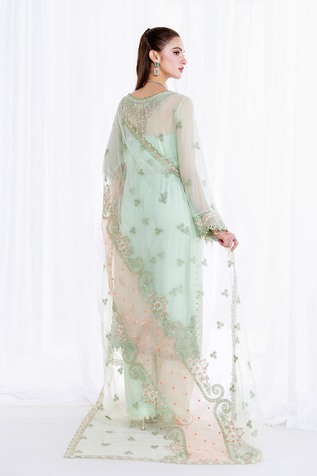 Ramsha | Arzoo Chiffon | U-207 by Ramsha - Designer Dress  - Type :  - Available at Libayah - 100% Original 
