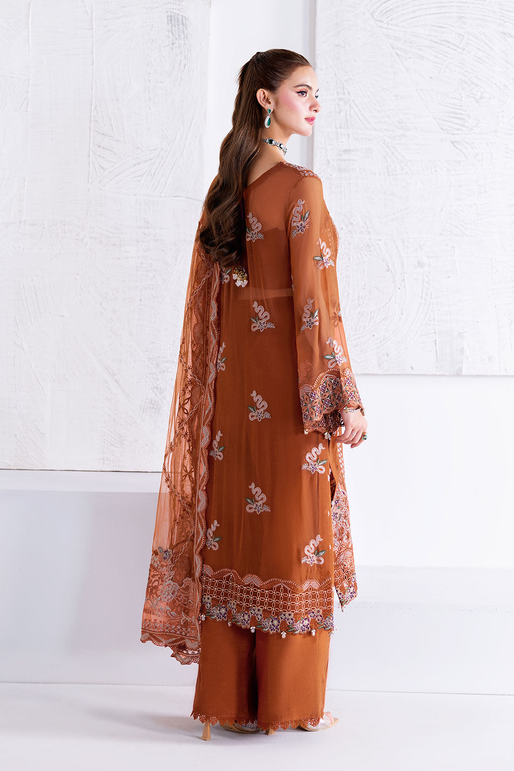 Ramsha | Arzoo Chiffon | U-208 by Ramsha - Designer Dress  - Type : Ladies Clothes - Available at Libayah - 100% Original 