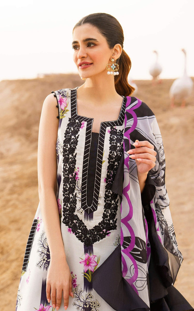 Asifa and Nabeel | Meraki Summer 24 | Echo by Asifa and Nabeel - Designer Dress - Type: Ladies Clothes - Available at Libayah - 100% Original