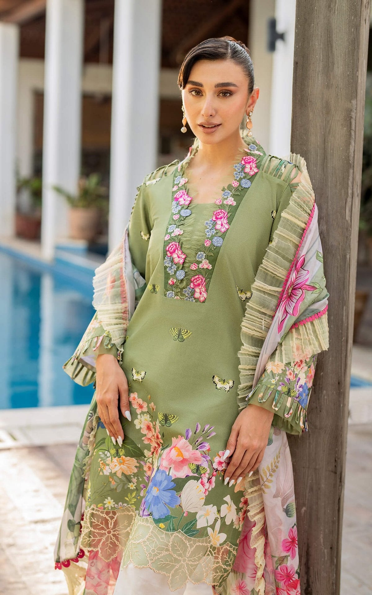 Asifa and Nabeel | Meraki Summer Vol 2 | Meyna MK-07 by Asifa and Nabeel - Designer Dress - Type: Ladies Clothes - Available at Libayah - 100% Original