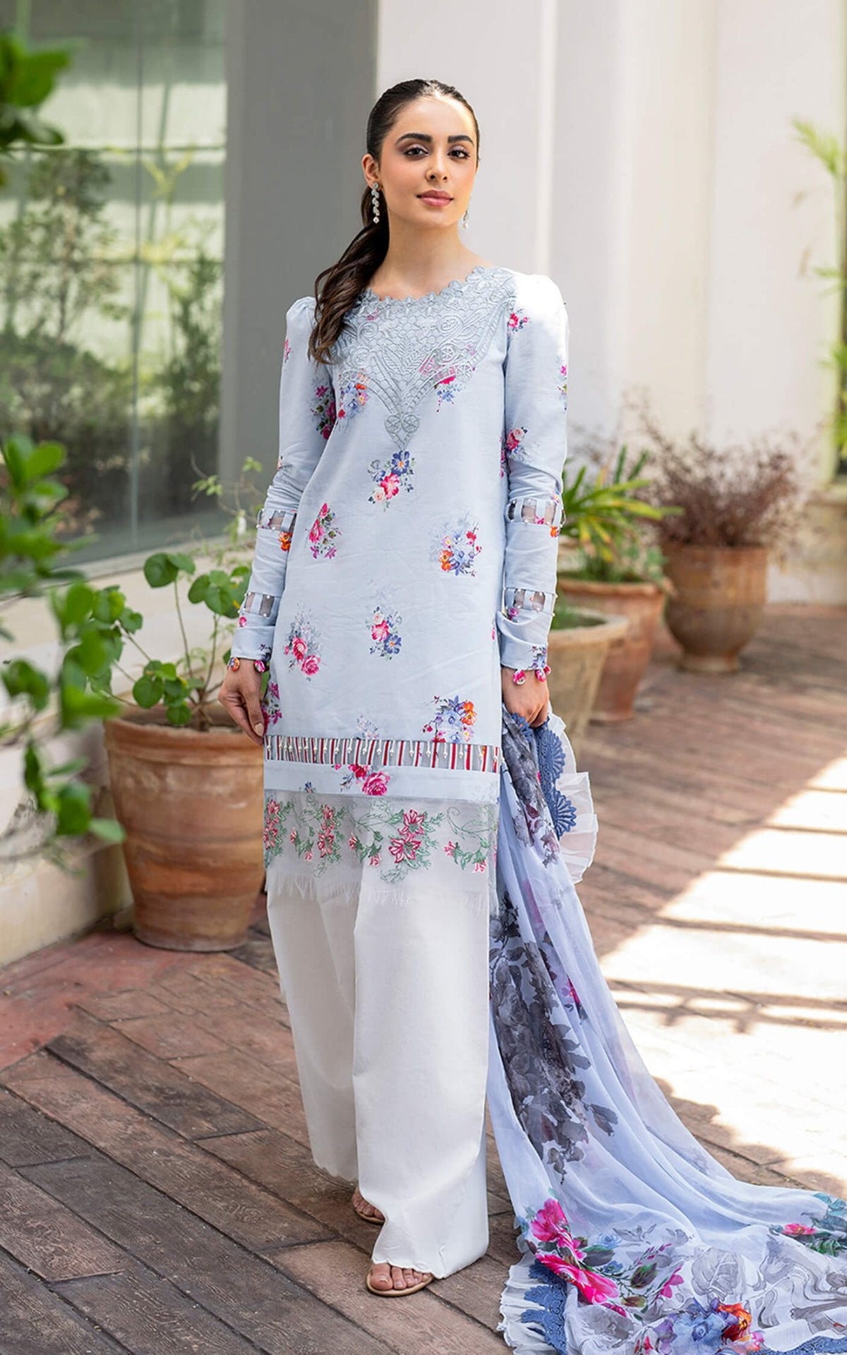 Asifa and Nabeel | Meraki Summer Vol 2 | Pankh MK-03 by Asifa and Nabeel - Designer Dress - Type: Ladies Clothes - Available at Libayah - 100% Original
