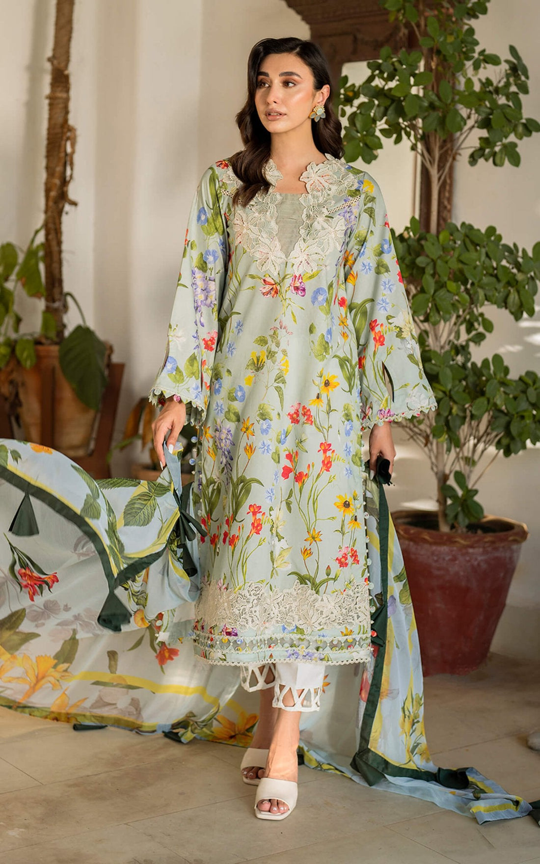 Asifa and Nabeel | Meraki Summer Vol 2 | Suroor MK-04 by Asifa and Nabeel - Designer Dress - Type: Ladies Clothes - Available at Libayah - 100% Original