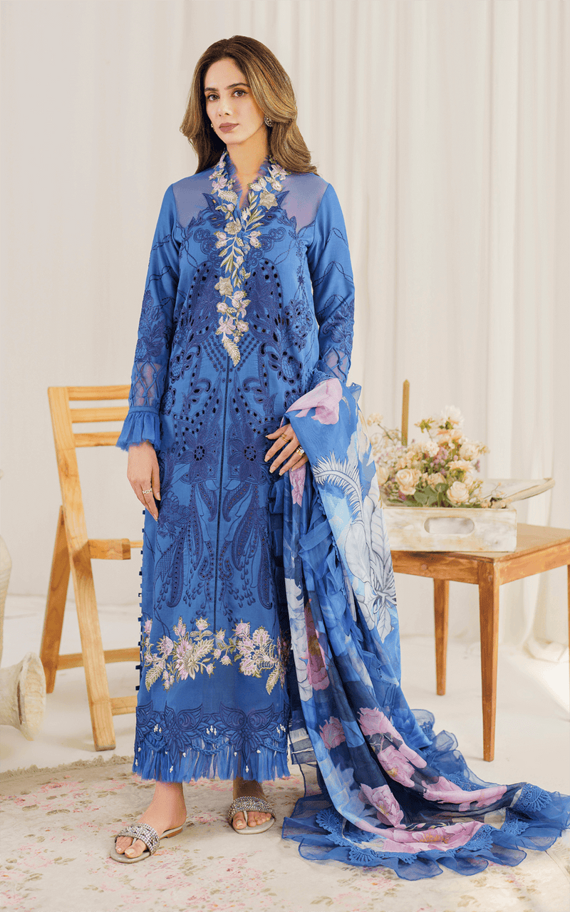 Asifa and Nabeel | Pretty in Pink Limited Edition | Peri Winkle (PP-4) by Asifa and Nabeel - Designer Dress - Type: Ladies Clothes - Available at Libayah - 100% Original