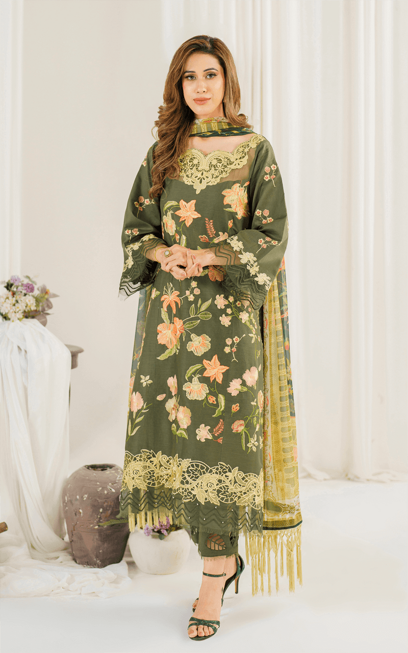 Asifa and Nabeel | Pretty in Pink Limited Edition | Sweet Pea (PP-6) by Asifa and Nabeel - Designer Dress - Type: Ladies Clothes - Available at Libayah - 100% Original