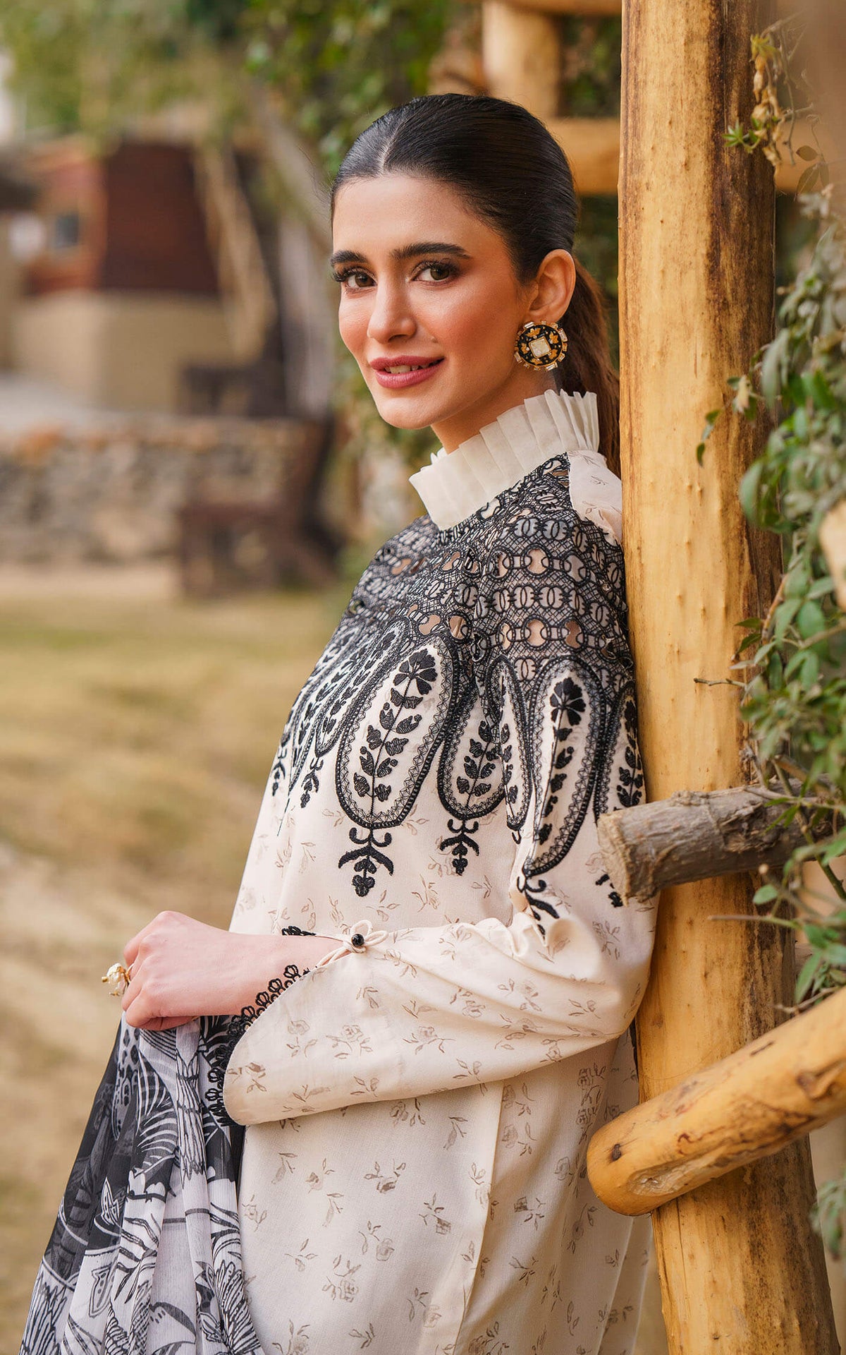Asifa and Nabeel | Meraki Summer 24 | SNOWDROP-U141M002 by Asifa and Nabeel - Designer Dress - Type: Ladies Clothes - Available at Libayah - 100% Original