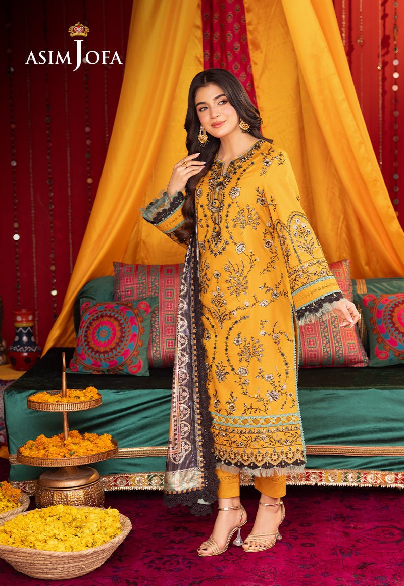 Asim Jofa | Asra Festive Essentials | AJRA-07 by Asim Jofa - Designer Dress - Type: Ladies Clothes - Available at Libayah - 100% Original