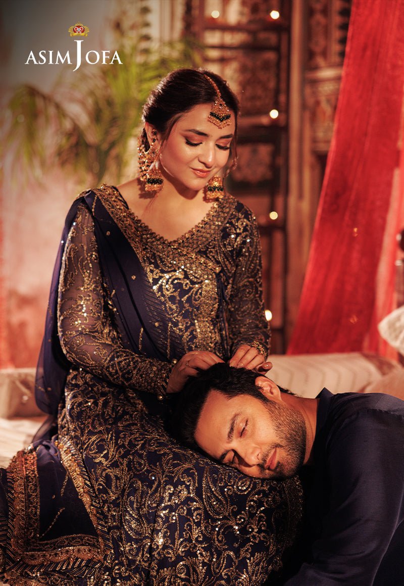 Asim Jofa | Chikankari Eid 24 | AJCE-01 by Asim Jofa - Designer Dress - Type: Ladies Clothes - Available at Libayah - 100% Original