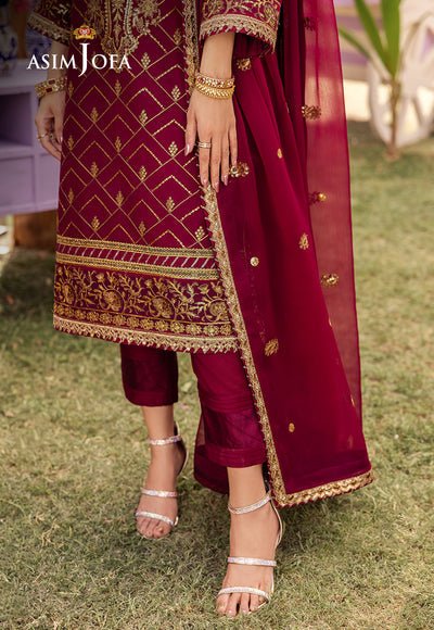 Asim Jofa | Dhanak Rang Collection | AJCF-01 by asim - Designer Dress - Type: Ladies Clothes - Available at Libayah - 100% Original