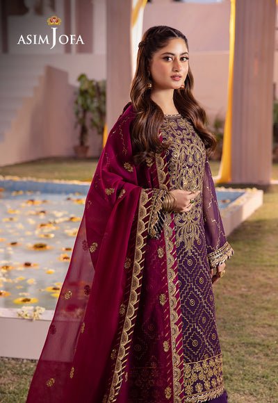 Asim Jofa | Dhanak Rang Collection | AJCF-02 by Asim Jofa - Designer Dress - Type: Ladies Clothes - Available at Libayah - 100% Original