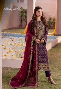 Asim Jofa | Dhanak Rang Collection | AJCF-02 by Asim Jofa - Designer Dress - Type: Ladies Clothes - Available at Libayah - 100% Original