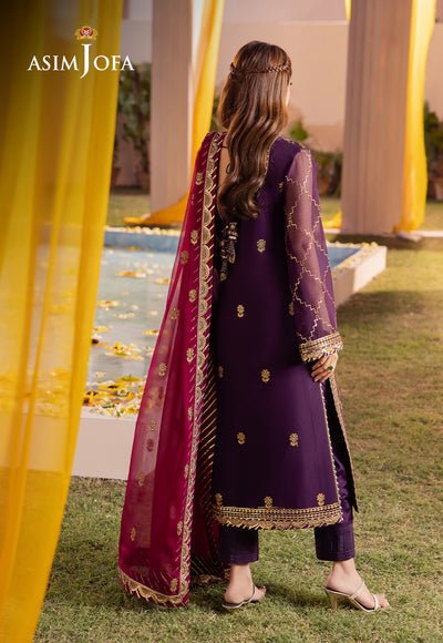 Asim Jofa | Dhanak Rang Collection | AJCF-02 by Asim Jofa - Designer Dress - Type: Ladies Clothes - Available at Libayah - 100% Original