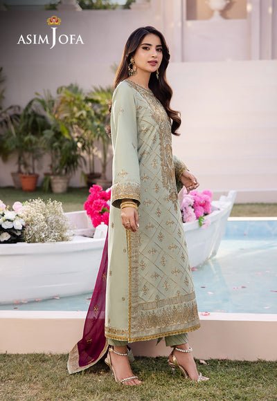 Asim Jofa | Dhanak Rang Collection | AJCF-06 by Asim Jofa - Designer Dress - Type: Ladies Clothes - Available at Libayah - 100% Original