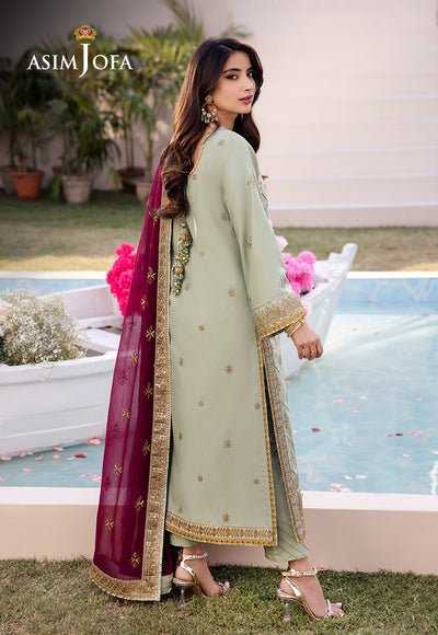Asim Jofa | Dhanak Rang Collection | AJCF-06 by Asim Jofa - Designer Dress - Type: Ladies Clothes - Available at Libayah - 100% Original