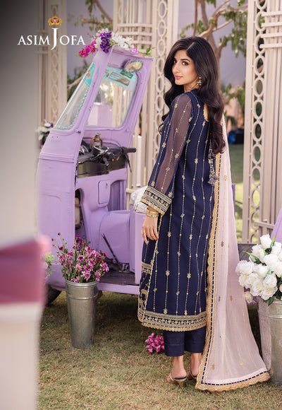 Asim Jofa | Dhanak Rang Collection | AJCF-09 by Asim Jofa - Designer Dress - Type: Ladies Clothes - Available at Libayah - 100% Original
