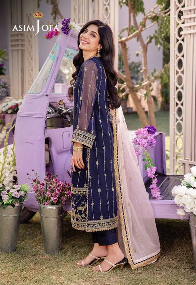 Asim Jofa | Dhanak Rang Collection | AJCF-09 by Asim Jofa - Designer Dress - Type: Ladies Clothes - Available at Libayah - 100% Original
