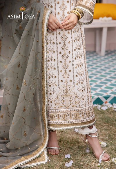 Asim Jofa | Dhanak Rang Collection | AJCF-17 by Asim Jofa - Designer Dress - Type: Ladies Clothes - Available at Libayah - 100% Original