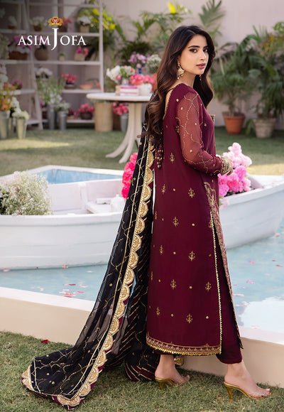 Asim Jofa | Dhanak Rang Collection | AJCF-18 by Asim Jofa - Designer Dress - Type: Ladies Clothes - Available at Libayah - 100% Original