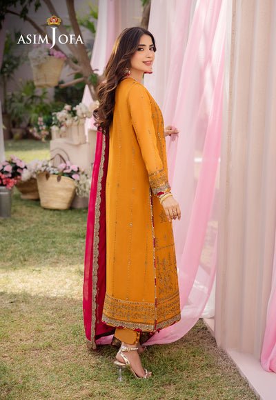 Asim Jofa | Dhanak Rang Collection | AJCF-25 by Asim Jofa - Designer Dress - Type: Ladies Clothes - Available at Libayah - 100% Original