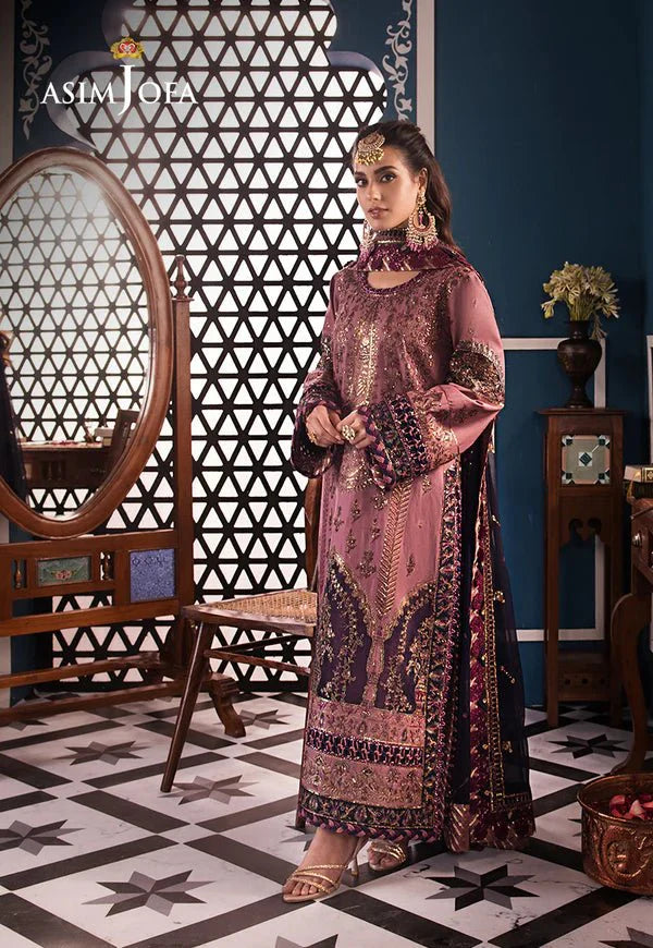 Asim Jofa | Fasana e Ishq Eid Luxury Lawn | AJFI-22 by Asim Jofa - Designer Dress - Type: Ladies Clothes - Available at Libayah - 100% Original