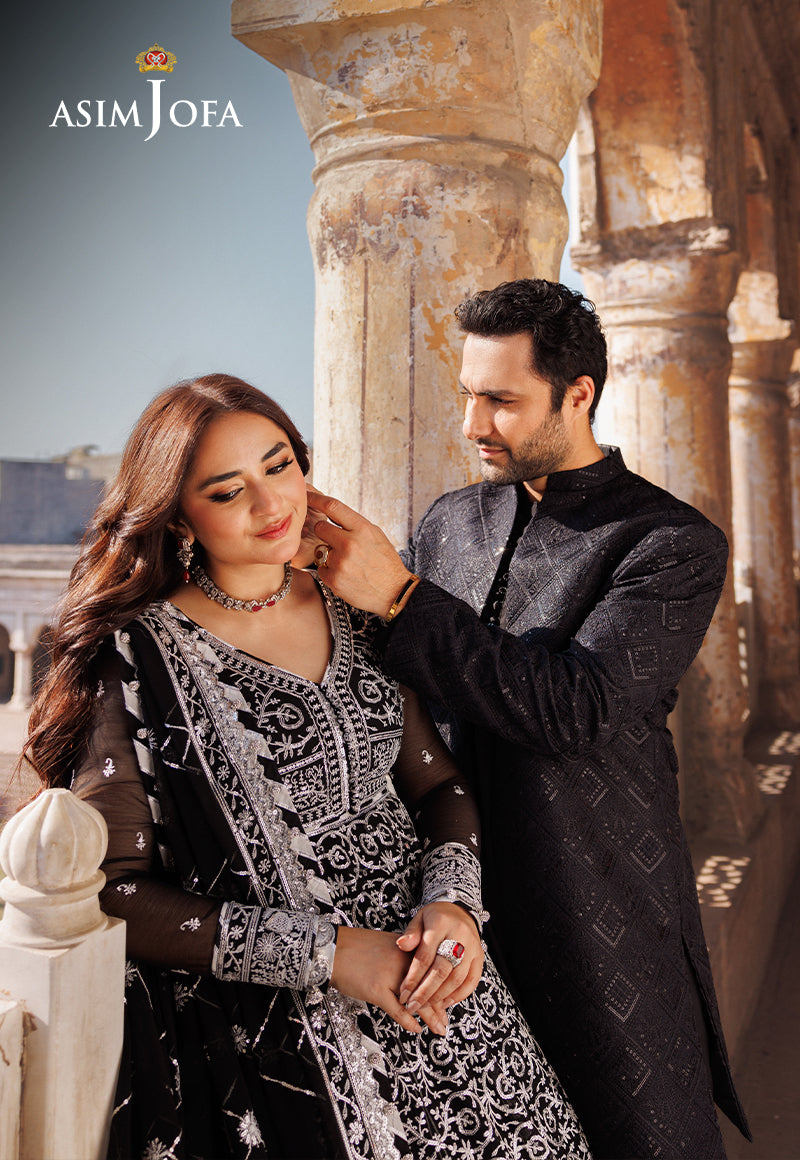 Asim Jofa | Chikankari Eid 24 | AJCE-02 by Asim Jofa - Designer Dress - Type: Ladies Clothes - Available at Libayah - 100% Original
